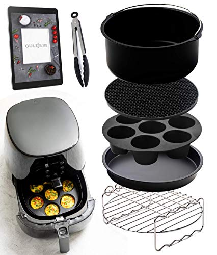 Accessoires Set voor de Airfryer - Inclusief Ebook Kookboek - Geschikt voor XL en XXL