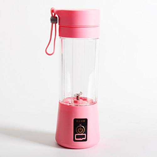 Nowakk draagbare grootte USB elektrische fruitsapcentrifuge handheld smoothie maker blender oplaadbare mini draagbare sapbeker waterroze