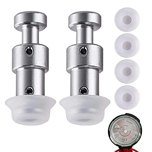 2-pack Instant Pot Float Valve voor Instant Pot Vervangende Onderdelen Past Duo 3, 5, 6 Qt Duo Plus 3, 6 Qt Ultra 3, 6, 8 Qt Lux 3 Qt