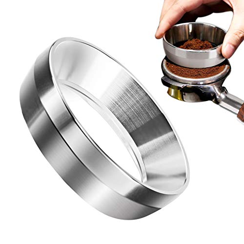NXACETN Koffie doseerring trechter, Espresso doseerring, Portafilter doseertrechter voor Espresso koffiemachine Accessoires Brouwerij Bowl Koffiepoeder, Noodzakelijk gereedschap voor handgemaakte koffie, 54/58mm 54mm