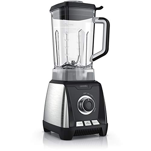 Arendo 722304831722 blender 30.000 omw/min, zwart/zilver roestvrij staal