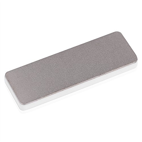 Mini natuurlijke slijpsteen, draagbare slijpsteen messenslijper voor het slijpen van keukenmessen, schaar, hakmolen, 3.0 X 1.0 X 0.2 inch