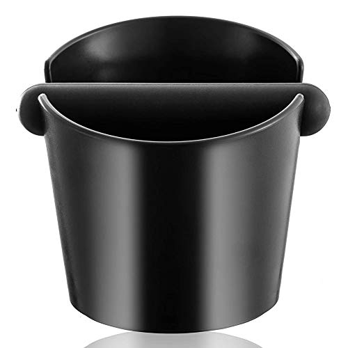 Espresso Knock Box, koffieklopbox, Espresso vuilnisbak voor koffiedik met afneembare klopstang en antislip basis schokdempende duurzame barista-stijl