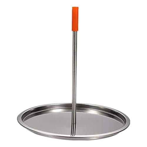 DOITOOL Verticale Spit Spies Roestvrij Staal Verwijderbare Vlees Spit Barbecue Grillen Rack Voor Hele Kippen Steak Hele Vis Grote Vlees (Cap In Willekeurige Kleur)
