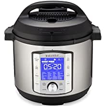Instant Pot DUO EVO PLUS 5.7L elektrische snelkookpan. 10 functies in 1: Sterilisator, slow koker, rijstkoker, stoomkoker, saut
