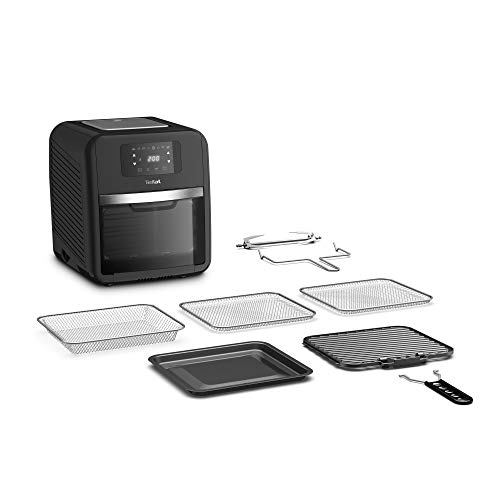 Tefal FW5018 Easy Fry Oven & Grill 9-in-1 heteluchtfriteuse | 11 liter voor 6 porties | 7 accessoires | 8 programma's | online repten | timer | gezond koken | snel en energiezuinig | zwart