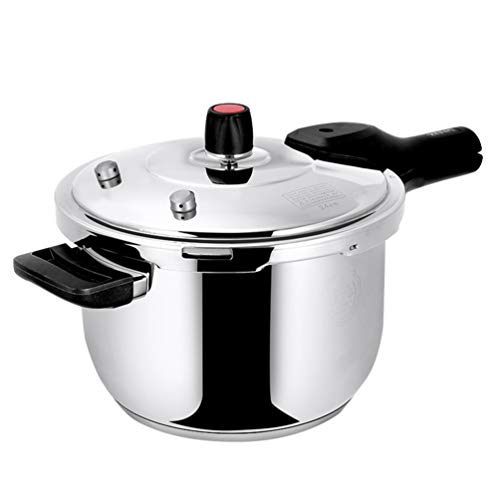 Hemoton Snelkookpan Rvs Slow Rijstkoker Stoomboot Bak Yoghurt Maker Ei Kok Sterilisator Kookplaat Pot Voor Thuis Keuken (16Cm 2L)