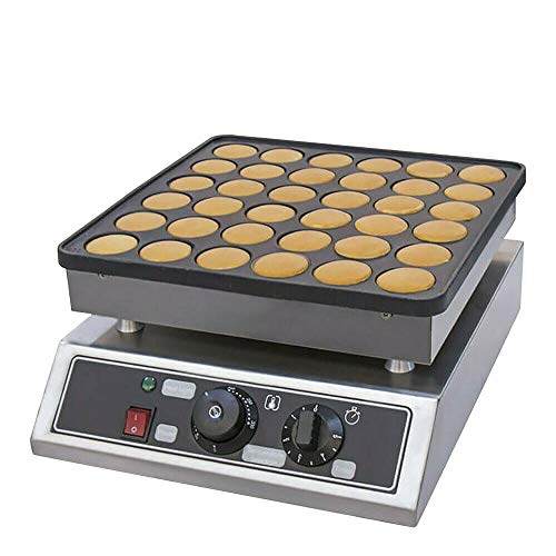 36 roosters wafelmachine anti-aanbak-elektrisch roestvrij staal wafelapparaat Commercial Mini pannenkoekmachine maker