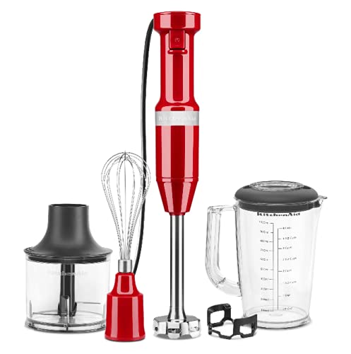 KitchenAid 5KHBV83EER dompelmixer, rood