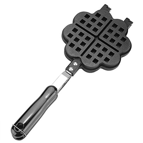 Bakgereedschap voor de drukplaat van de potvorm van de hartvormige huishoudelijke keukengas non-stick wafelmachine