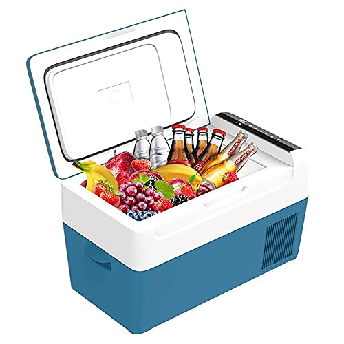 22L-Auto Compressor Koelbox Camping Koelkast Truck 24 V / 12 V / 220-240 V (22L) Auto Minikoelkasten Autokoeler Voor Reiskamp Slaapzaal Kantoor Zelfrijdende Tour Picknicks, Koelkast