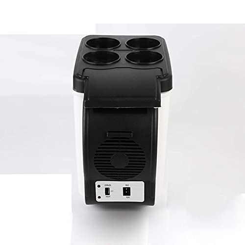 6 Liter Auto Koelkast Vriezer Elektrische Koelbox Draagbare Auto Koelkast 12V 24V Elektrische Koeler Voor Kamperen, Roadtrip, Picknick, Koelkast