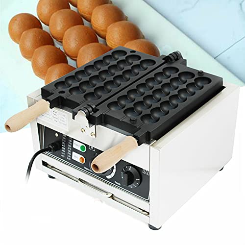 50 ~ 300 ? roestvrij staal eieren bubble wafelijzer commerciële wafelijzer elektrische bubble wafelmachine anti-aanbakpan ei wafelmachine met timer en alarm