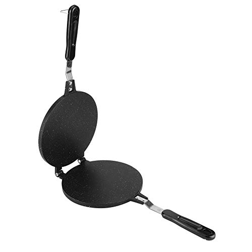 Esenlong Wafelmachine, huishouden, ronde vorm eieren Roll Maker met anti-verbranding hittebestendige handvat wafel bakvorm voor thuis koken
